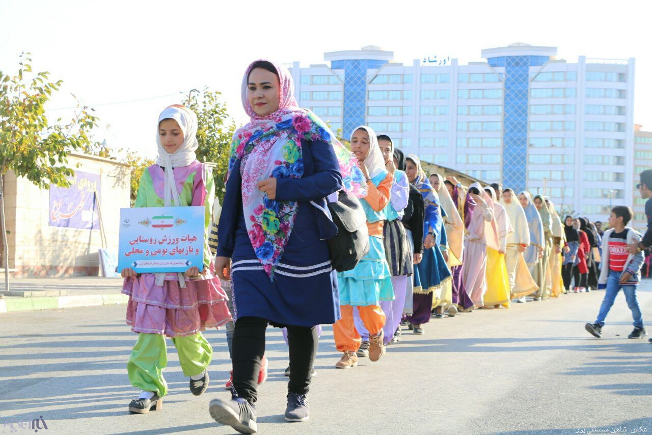  رژه هیات‌های ورزشی آذربایجان‌غربی